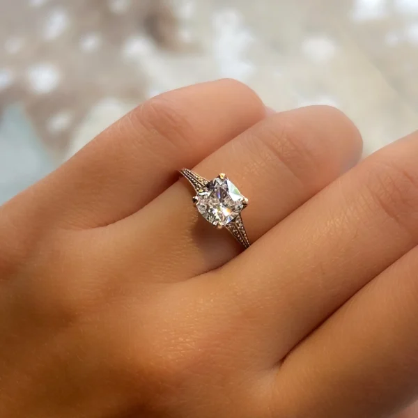 18k Inka del sol ring