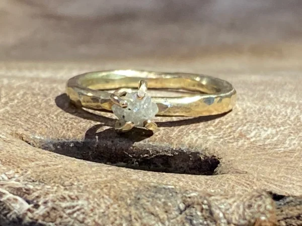 18k Inka del sol ring