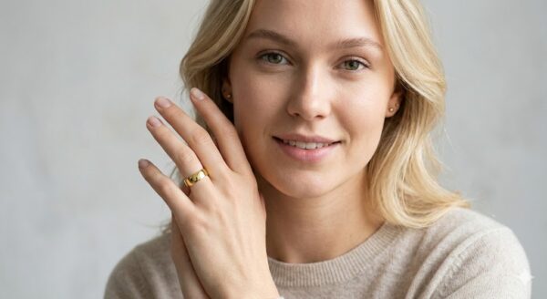 18k Inka del sol ring